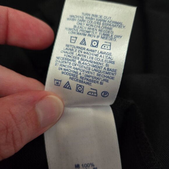 Lands End Shaped Fit - Classis Long Sleeve Tee, 3× - Picture 6 of 8